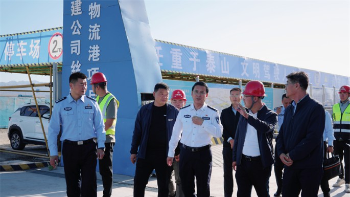 酒泉市副市長(cháng)趙志剛調研督導甘肅建投 七建公司項目